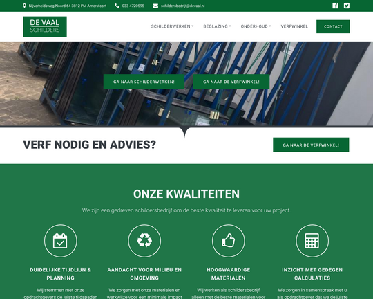 De Vaal Schilderwerken Logo
