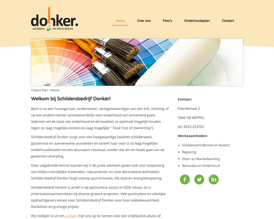 Schildersbedrijf Donker Logo