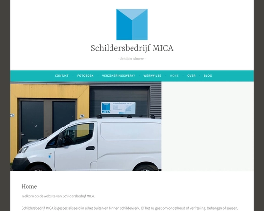 Schildersbedrijf Mica Logo
