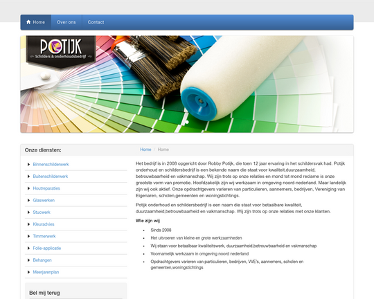 Schildersbedrijf Potijk Logo