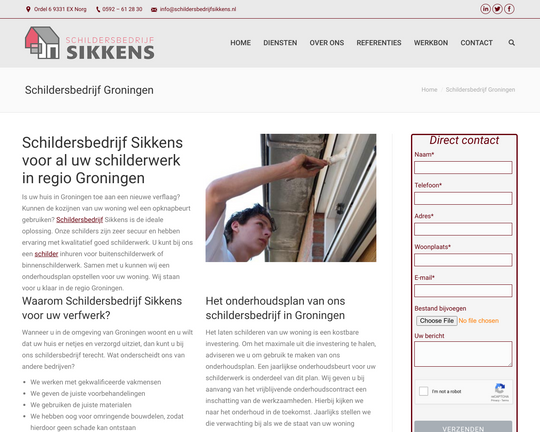 Schildersbedrijf Sikkens Logo