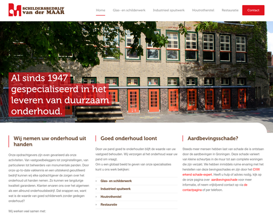 Schildersbedrijf van der Maar Logo